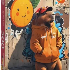 Begränsat antal | Graffitidjur med attityd, 500 bitar