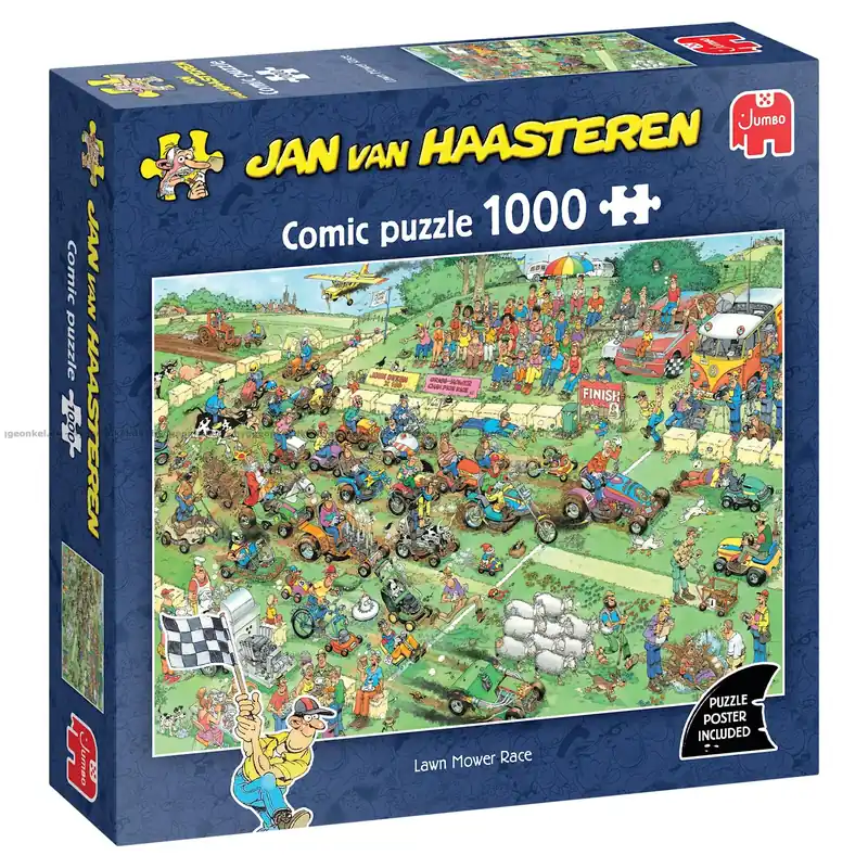 Outlet | Gräsklipparracing, 1000 bitar