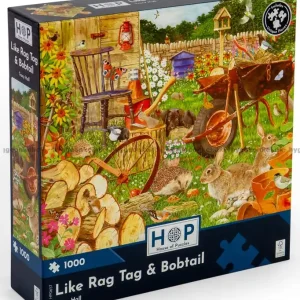 Hall Igelkottar, krukor och pioner, 1000 bitar - Handla säkert