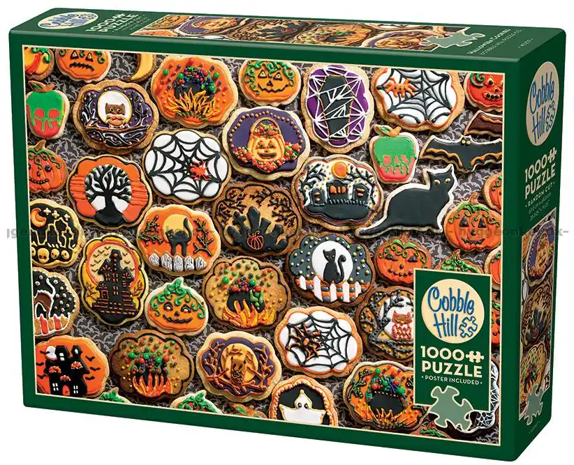 Så länge lagret räcker - Halloween kakor, 1000 bitar
