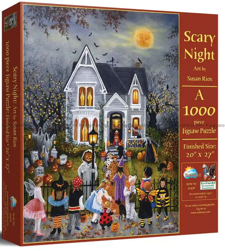 Ny lansering | Halloween En kuslig natt, 1000 bitar