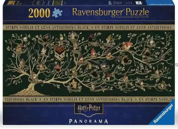 Storsäljare | Harry Potter Släktträd - Panorama, 2000 bitar