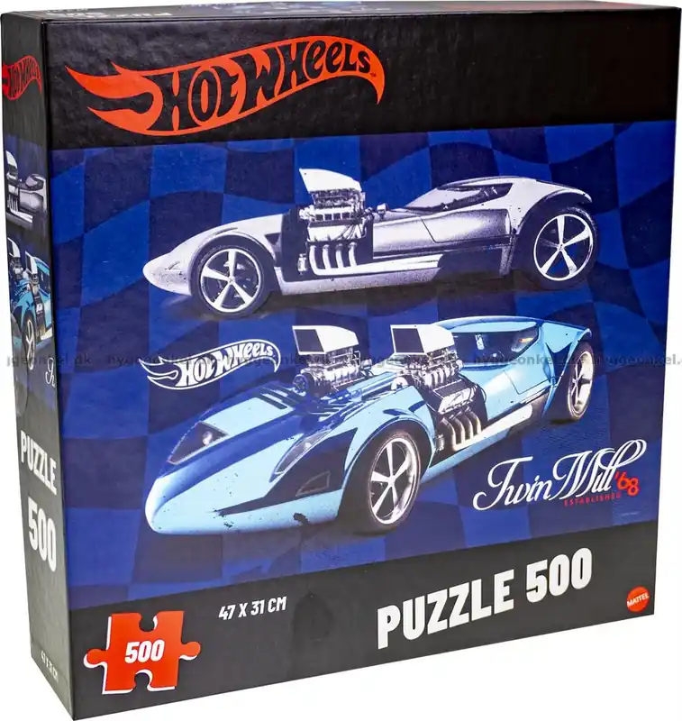Hot Wheels Motorvrål och fart, 500 bitar | Klar att skickas