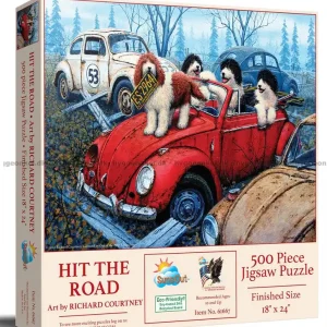 Hundar på ävnetyr, 500 bitar - Premium