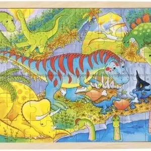 I dinosauriernas värld - Rampussel, 48 bitar | Nedsatt pris