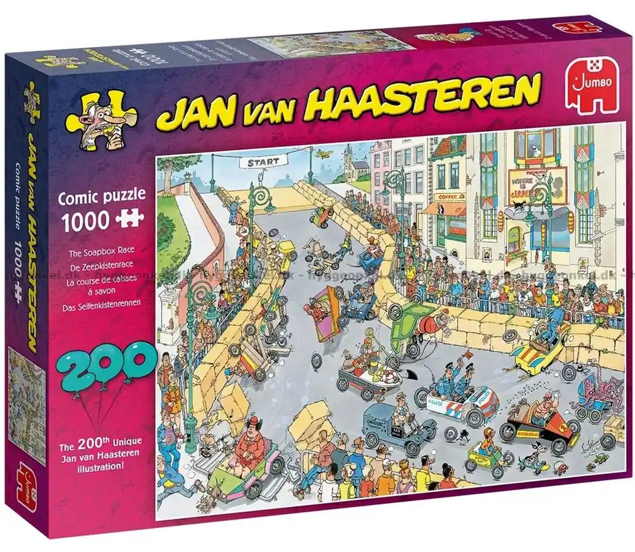 Skynda dig - I full fart, 1000 bitar