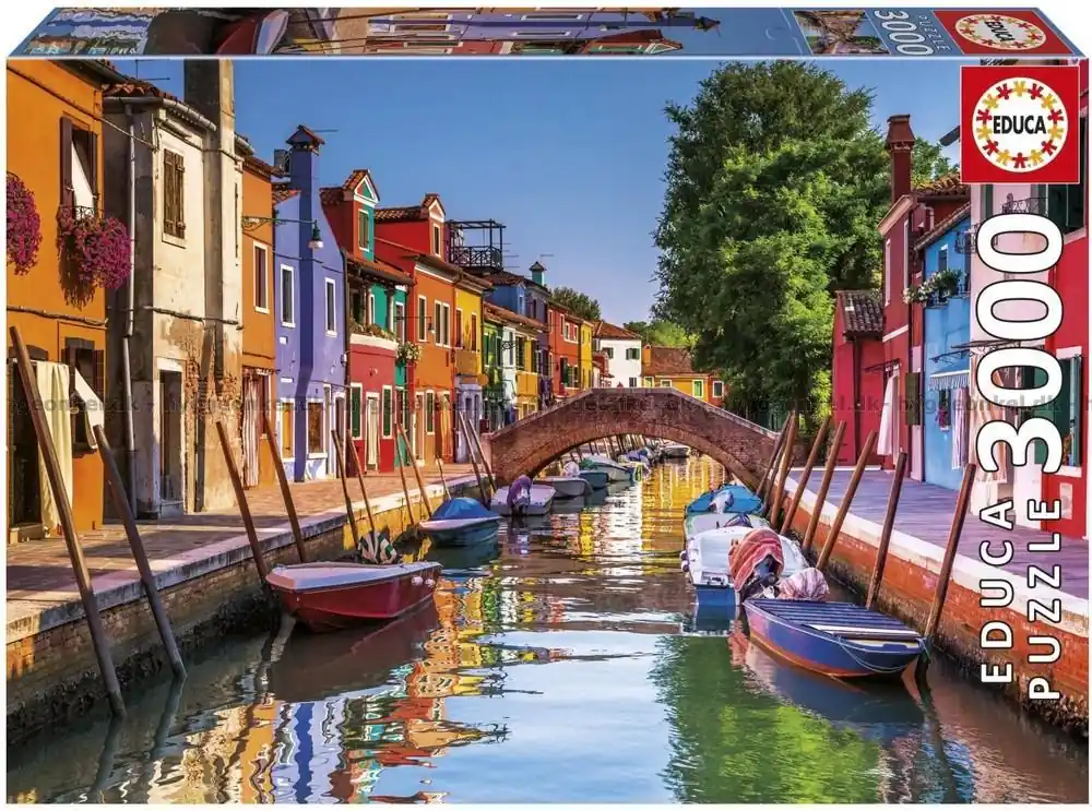 Italien Burano - Venedig, 3000 bitar | Superpris