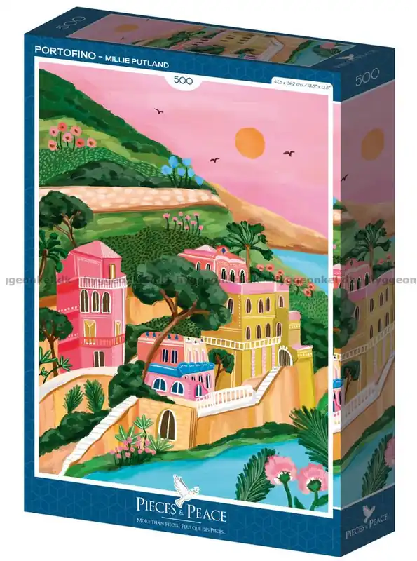 Italien Portofino, 500 bitar - Enkel retur