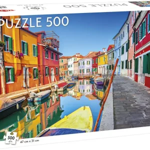 Endast denna vecka - Italien Venedig - Burano, 500 bitar