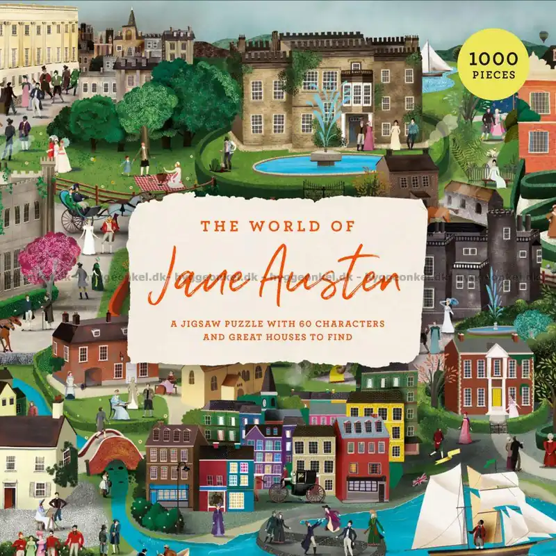 Jane Austens världen, 1000 bitar | Rea