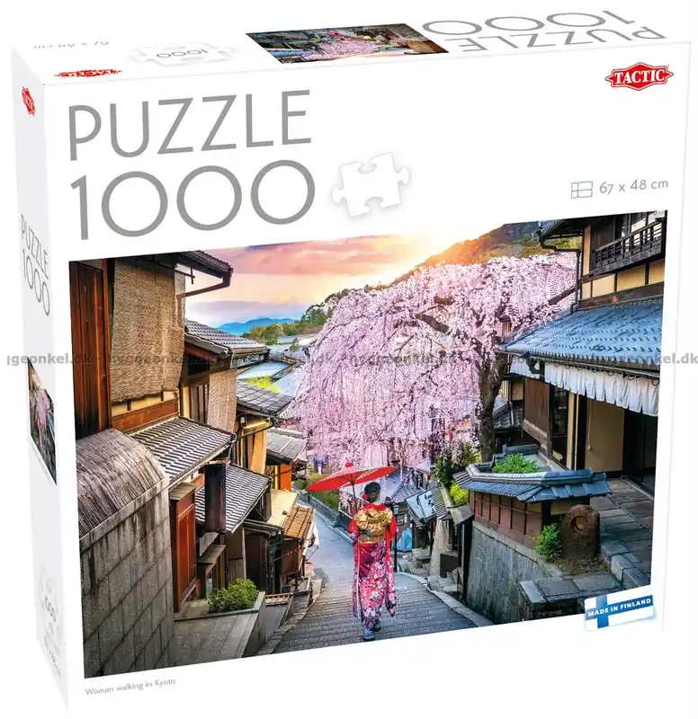 Japan Kvinna i Kyoto, 1000 bitar | Försäljningssuccé