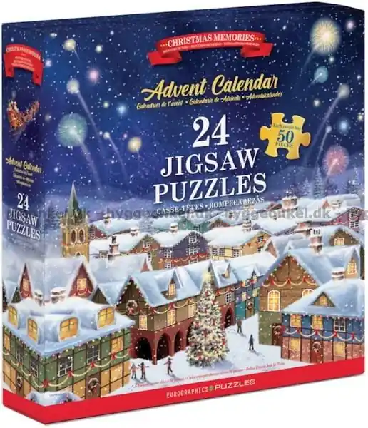 Julkalender Treadwell - Julstämning, 24x50 bitar - Hög kvalitet