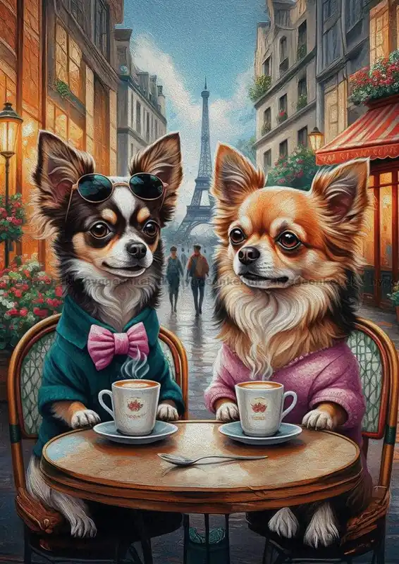 Fabrikspris | Kaffepaus i Paris, 260 bitar
