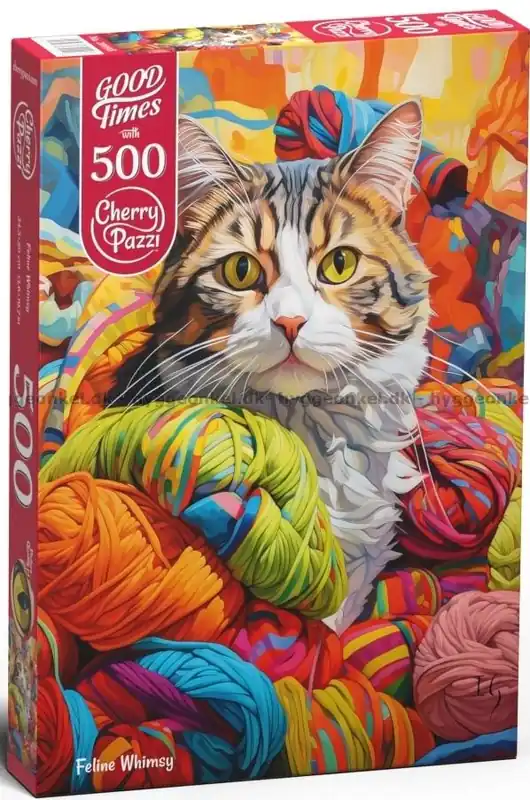 Katt och garn, 500 bitar | Spara mer