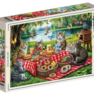 Katternas picknick i det gröna, 1000 bitar - Enkel beställning