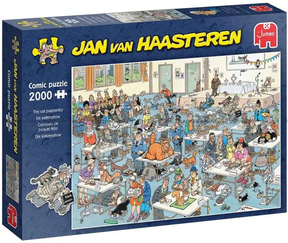 Kampanjpris | Kattutställning, 2000 bitar