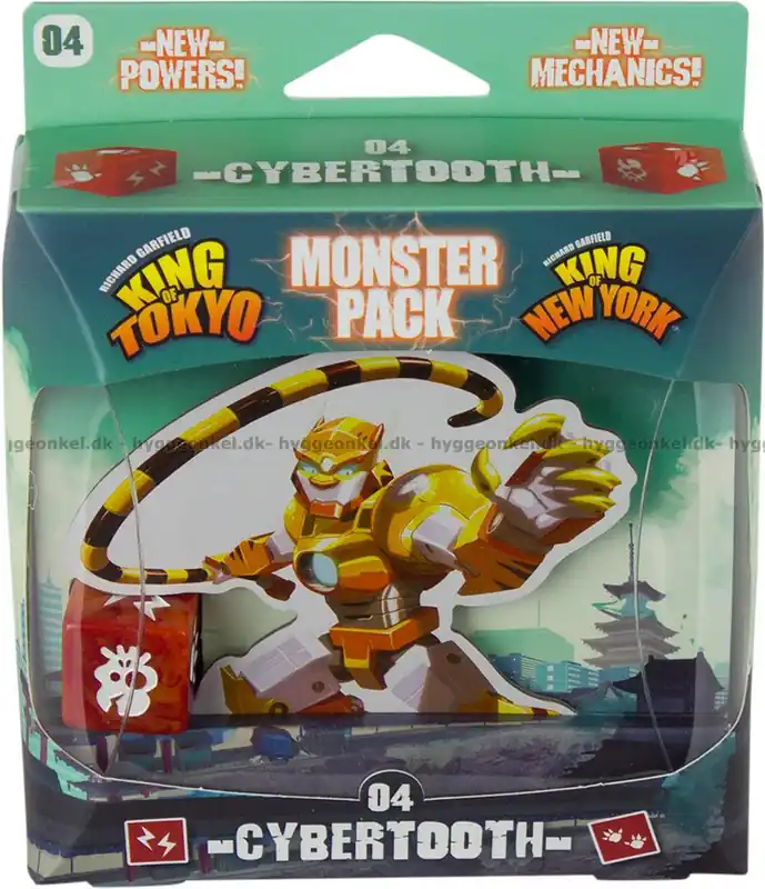 King of Tokyo Cybertooth Monster Pack - Beställ direkt