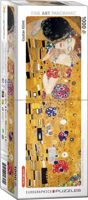 Fynd - Klimt Kyssen - Panorama, 1000 bitar