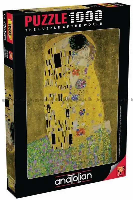 Klimt Kyssen, 1000 bitar - Slutrea