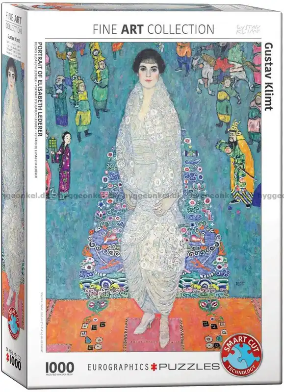 Nytt i webbutiken | Klimt Porträtt av Elisabeth Lederer, 1000 bitar