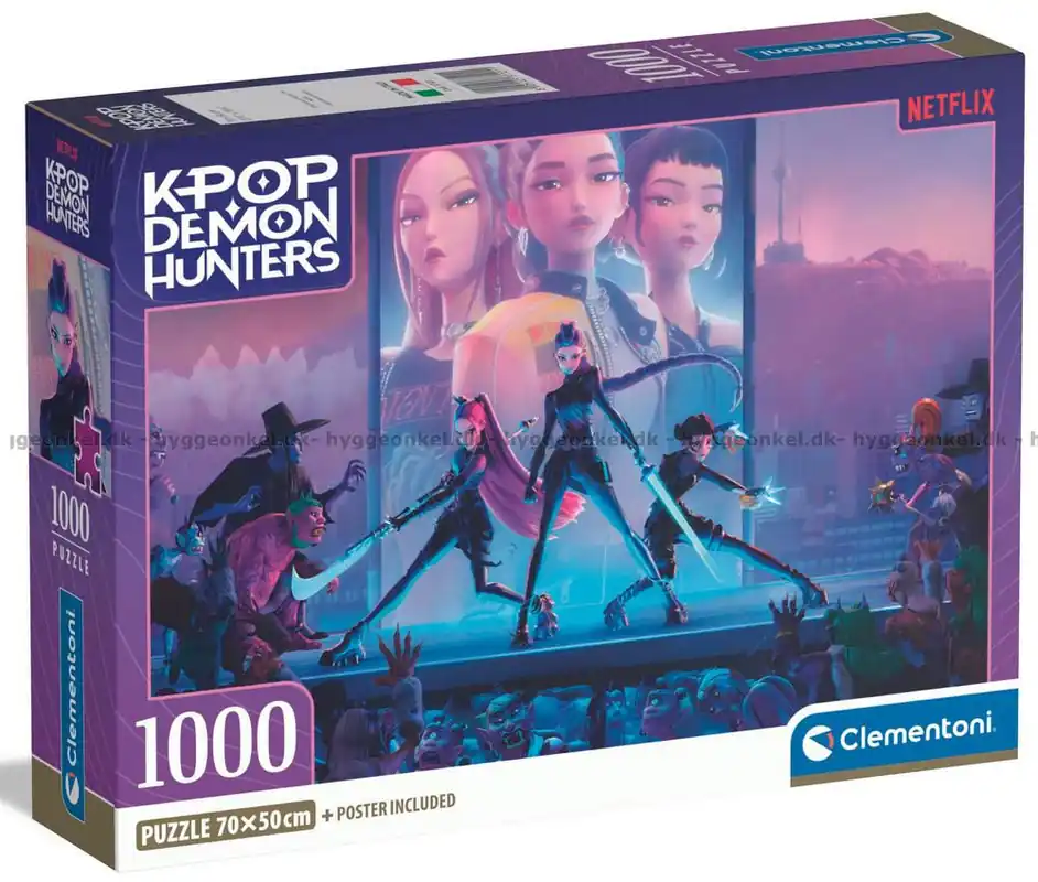 Rabatter - KPop Demon Hunters Kampen mot demonerna, 1000 bitar
