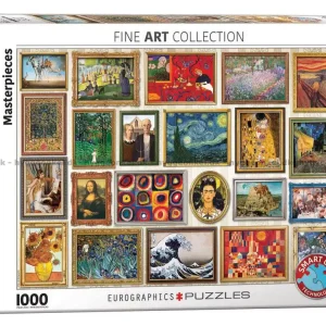 Kan beställas online - Kunst Collage, 1000 bitar