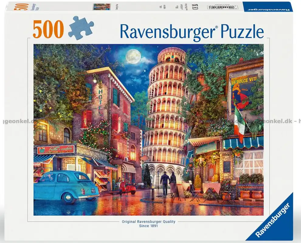 Kväll i Pisa, 500 bitar | Superpris