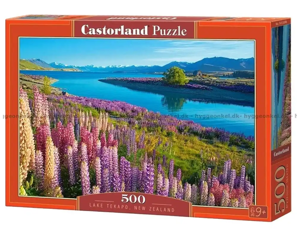 Nyhet i webbutiken - Lake Tekapo, Nya Zeeland, 500 bitar