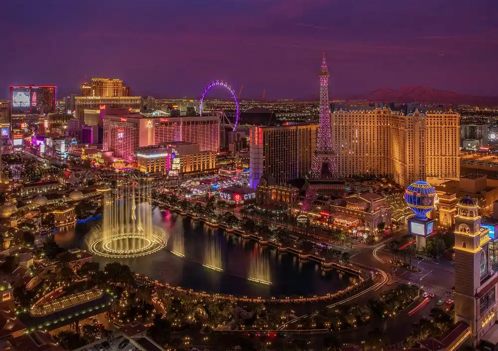 Las Vegas, USA, 1000 bitar - Passa på nu