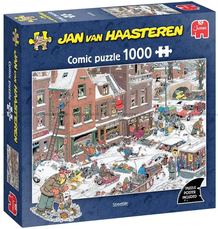 Liv på gatan - vinter, 1000 bitar - Under begränsad tid