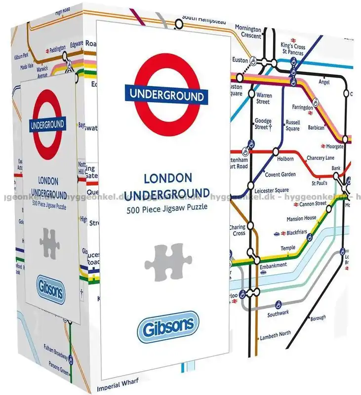 London Underground karta, 500 bitar | Handla säkert