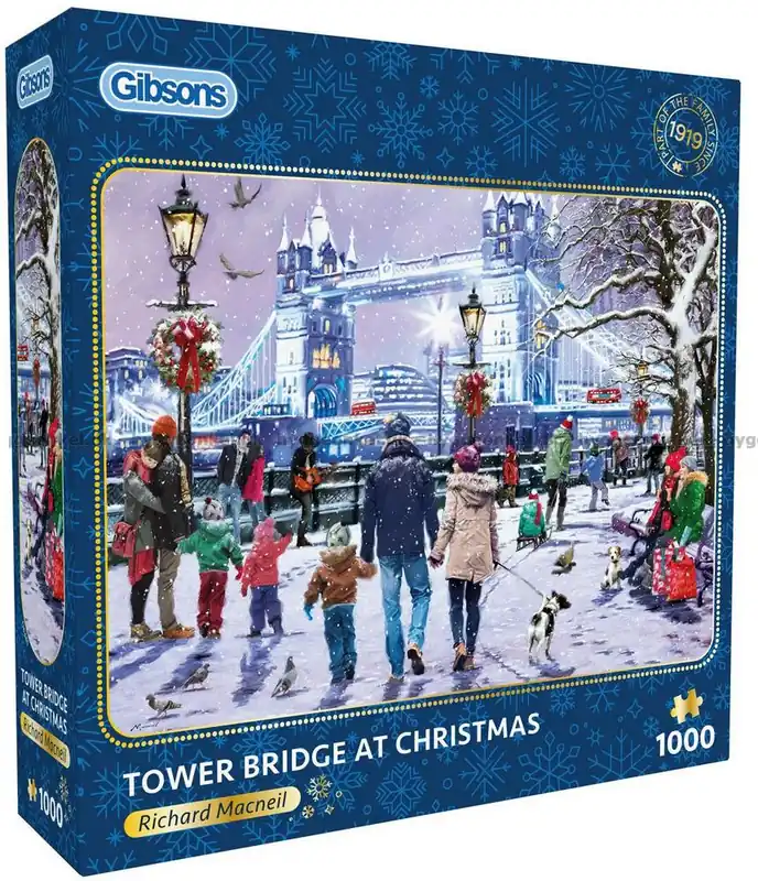 Macneil Jul vid Tower Bridge, 1000 bitar - Erbjudandet går snart ut