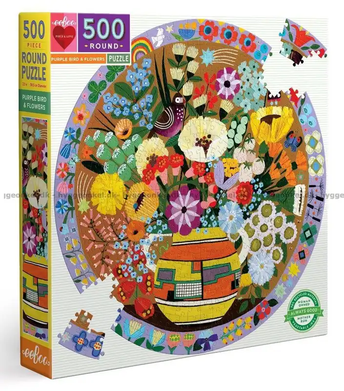 Rea - Makhoul Blombukett - Runt pussel, 500 bitar