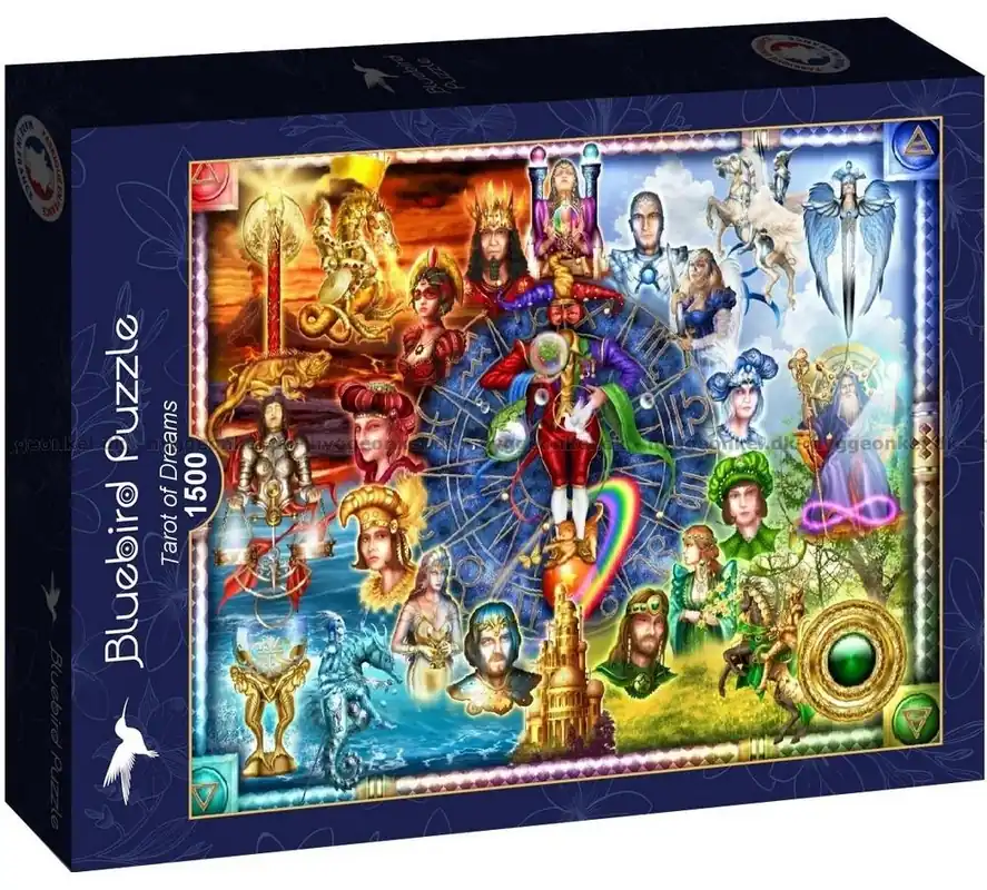 Bara idag - Marchetti Tarot, 1500 bitar