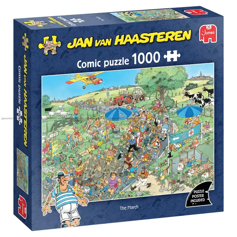 Marsch, 1000 bitar | Storsäljare