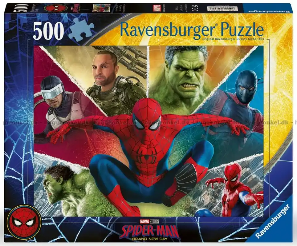 Specialpris - Marvel Spider-Man - Brand New Day, 500 bitar