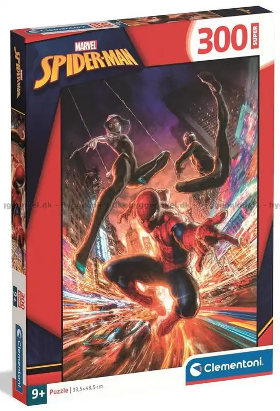Få kvar i lager - Marvel Spider-Man - I farten, 300 bitar