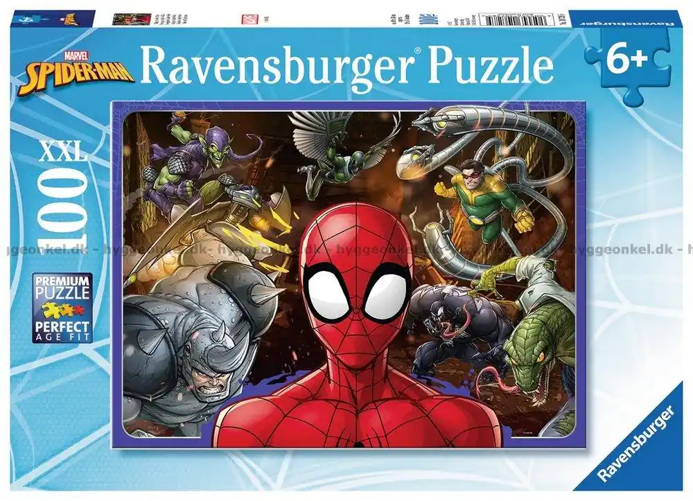Kanonpris | Marvel Spiderman - Redo för strid, 100 bitar