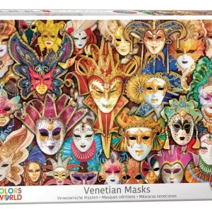Under begränsad tid | Masker från Venedig, 1000 bitar