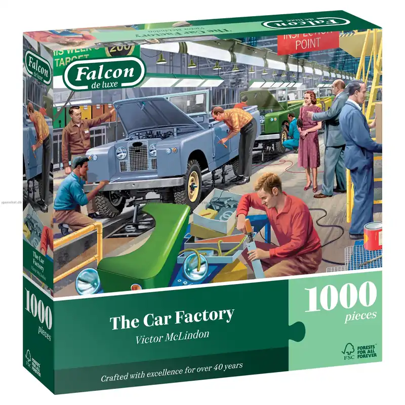 McLindon Bilfabriken, 1000 bitar | Mycket uppskattad