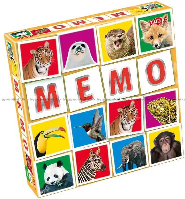 Memo Vilda djur - Rekommenderas