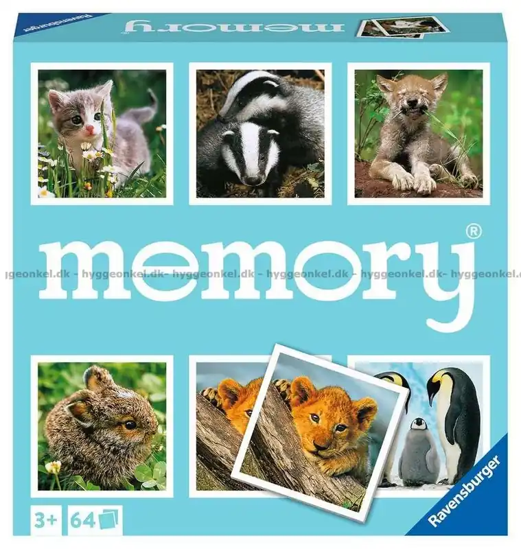 Memory Djurungar | Riktigt fynd
