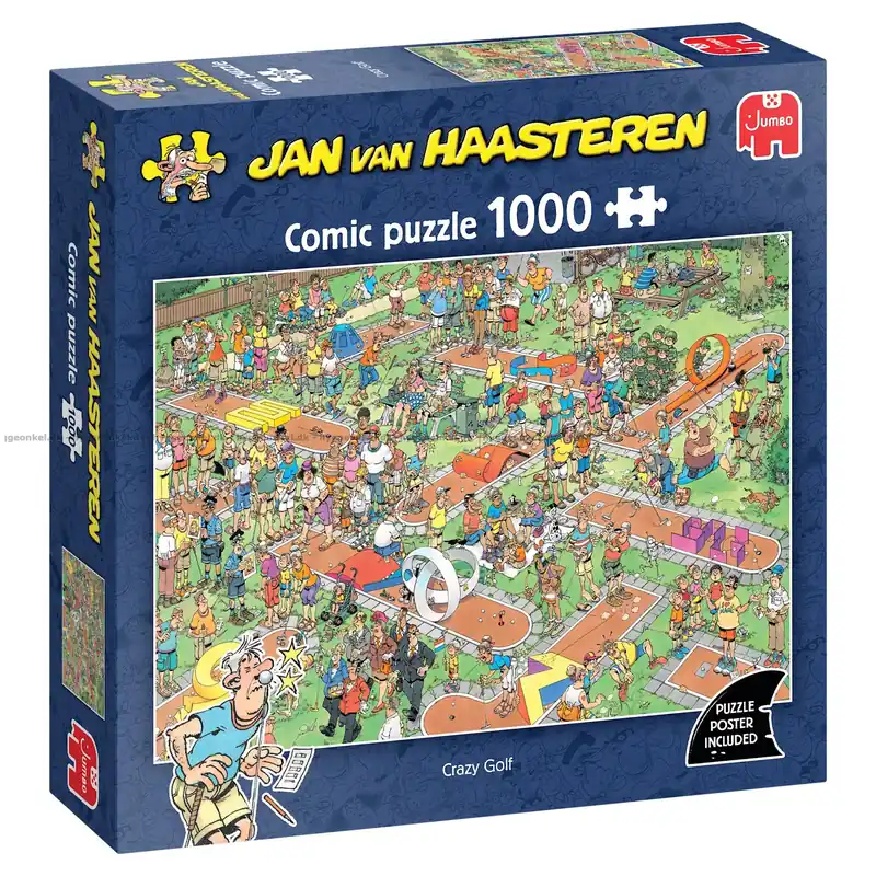 Enkel beställning - Minigolf, 1000 bitar