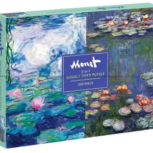 Monet - Dubbelsidig, 500 bitar | Passa på