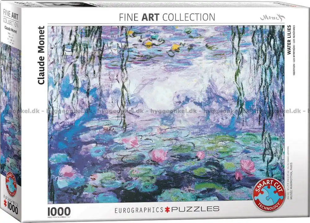 Beställ idag | Monet Näckrosor, 1000 bitar