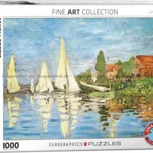 Mycket uppskattad | Monet Regattas at Argenteuil, 1000 bitar