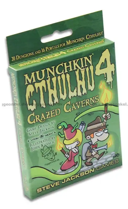 Munchkin Cthulhu 4 Crazed Caverns | Finns att beställa