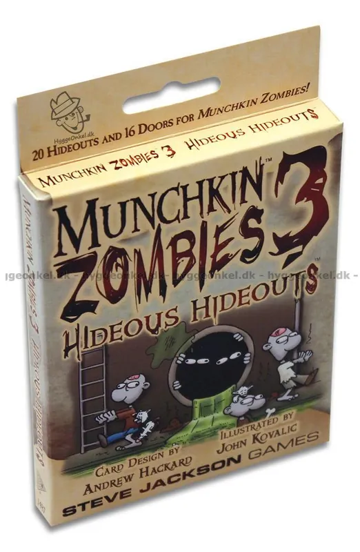 Favorit | Munchkin Zombies 3 Hideous Hideouts