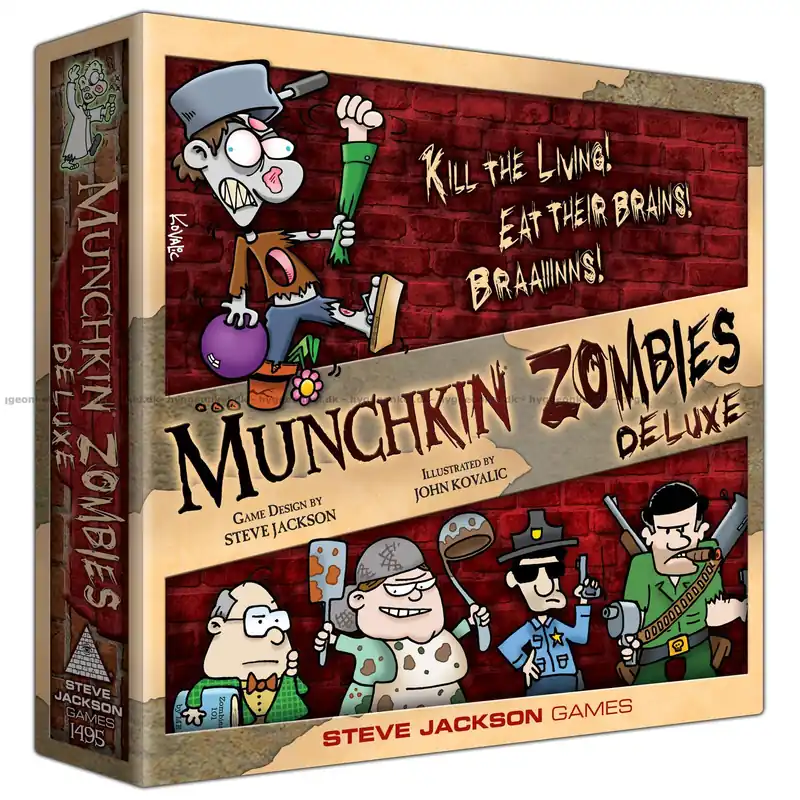 Munchkin Zombies Deluxe - Snabb leverans