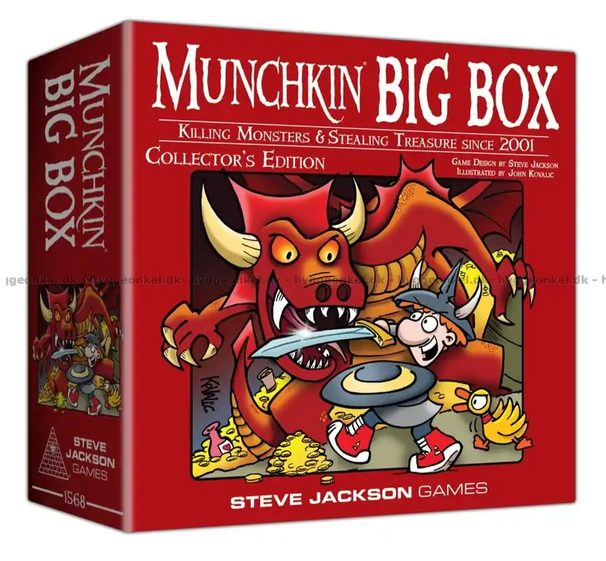 Finns i lager - Munchkin Big Box